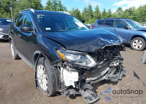 2017 Nissan Rogue Sv из США, поврежденный, VIN KNMAT2MT9HP589192